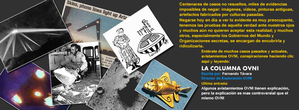 Lee nuestra Columna OVNI