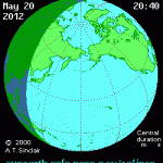 Eclipse lunar y alineación galáctica este 20 de mayo