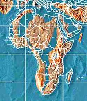 Mapa Africa 2012