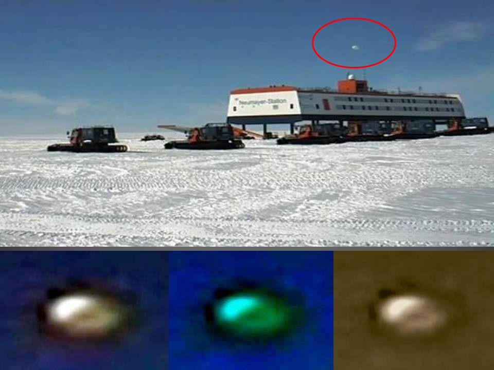 OVNI en estación Neumayer - Antártida