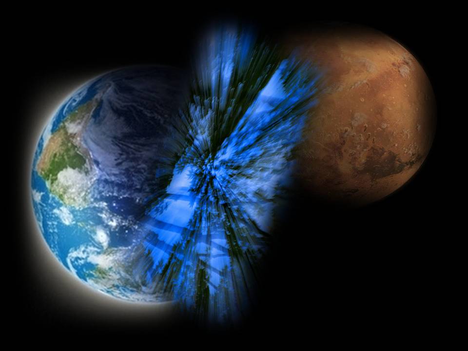 Teletransportación - Tierra a Marte