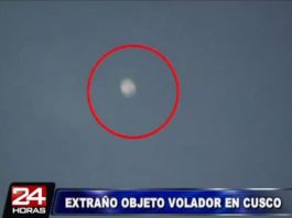 Objeto luminoso desconocido captado sobre Cusco