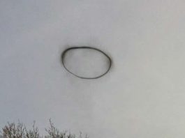 Estudiante en Inglaterra toma foto de extraño "anillo negro"