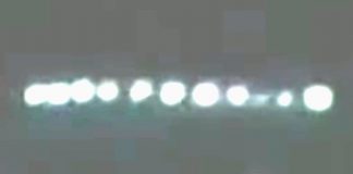 OVNI sobre Lima, Perú, supuestamente grabado el 12 de abril (2014)
