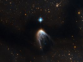 El nacimiento de una estrella captada por Hubble, una de las imágenes astronómicas del año