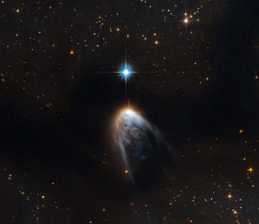 El nacimiento de una estrella captada por Hubble, una de las imágenes astronómicas del año