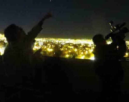 Desde lugares como la quebrada de Huairondo se aprecian los objetos extraños sobrevolando.