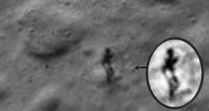 Afirman haber resuelto el misterio del humanoide en la Luna