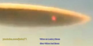 Extraño vídeo: Nube lenticular y objeto luminoso en Chile
