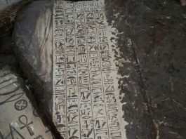 Un templo faraónico descubierto por cazatesoros