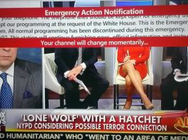 Sistema de alerta de emergencia es visualizado en TVs de Estados Unidos