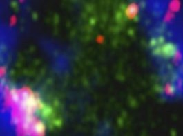 Imagen facilitada por la revista 'Nature' de la galaxia Sextans, cuyo gas interestelar prácticamente no contiene metales Efe / Yong Shi