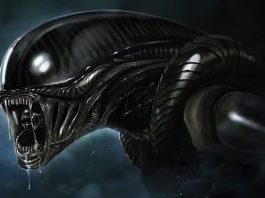 Los bocetos originales de la película Alien (1979)