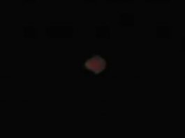 Imagen del objeto esférico luminoso, obtenida del vídeo captado por testigo en Chulucanas. (22 nov. 2014)