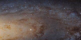 Andrómeda en HD. Esta imagen, captada por la NASA / ESA Hubble Space Telescope, es la mayor y más nítida imagen jamás tomada de la galaxia de Andrómeda.