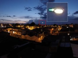 Extraño objeto es captado por GoPro en Popayán, Colombia.