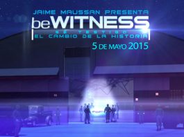 Evento #BeWitness realizándose en el Auditorio de la ciudad de México.