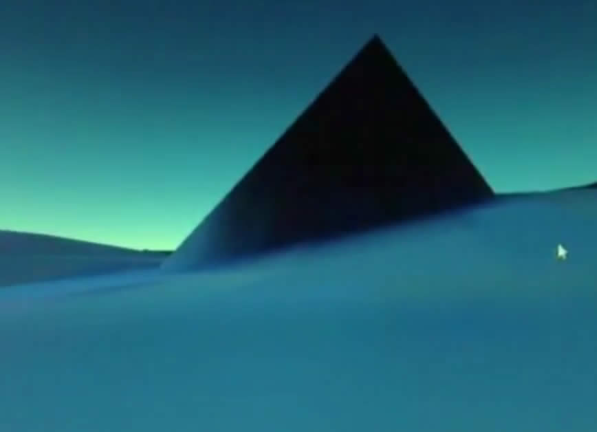 ¿Pirámide sumergida?