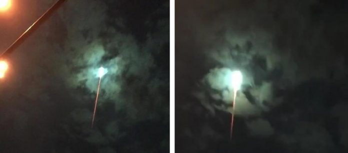 Usuarios de Twitter reportaron un nuevo meteorito cruzando el cielo de Argentina el día 31 de julio (2015)