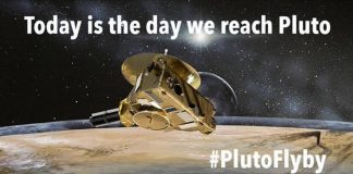 Hoy es el día en que llegamos a Plutón. Crédito: NASA