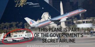 El Gobierno de Estados Unidos mantiene una aerolínea bajo estricto secreto. presuntamente transportaría personal a bases secretas en Nevada, Las Vegas.