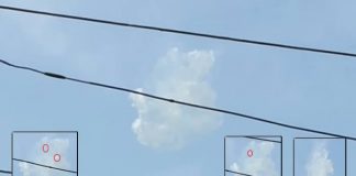 Una extraña forma cambiante similar a una nube pero con movimiento y velocidad anómalas fue grabado en vídeo sobre Filadelfia.
