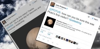 ¿Cómo puedes estar seguro que New Horizons es el primer visitante de Plutón? John Podesta.
