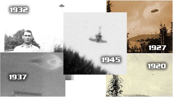 Existen innumerables evidencias fotográficas de OVNIs previas al año 1950.