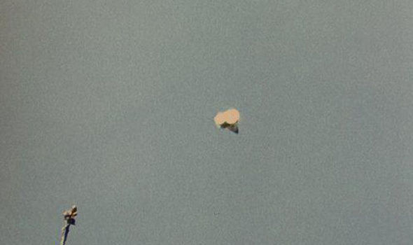 Anomalía aérea fotografiada en Peterborough, Inglaterra.
