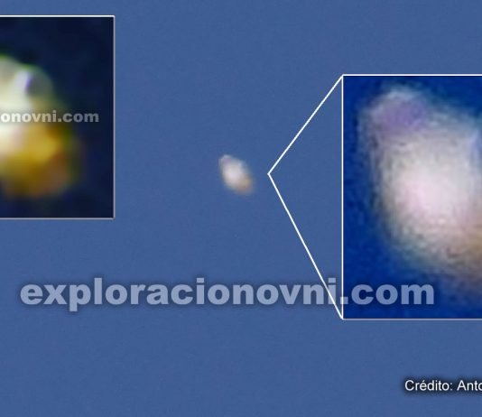 Anomalía aérea en San Juan, Argentina sorprende a familia. Crédito: Antonio Santos