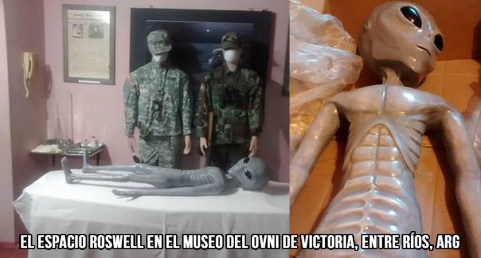 El viernes 28 de Agosto a las 10:30 Hs. se presentó una nueva atracción en el Museo del Ovni de Victoria, en esta localidad de la Provincia de Entre Ríos. El viernes 28 de Agosto a las 10:30 Hs. se presentó una nueva atracción en el Museo del Ovni de Victoria, en esta localidad de la Provincia de Entre Ríos.