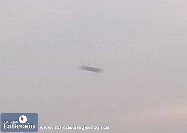 Objeto volador desconocido fotografiado en Apóstoles, Argentina