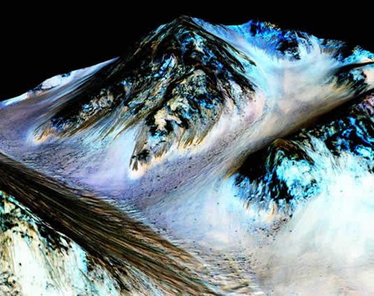 La NASA confirma: hay agua en Marte "bajo ciertas circunstancias"