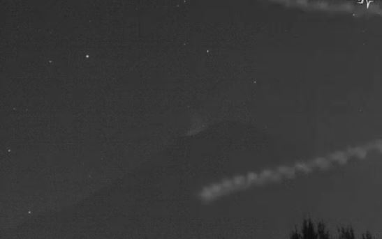 Popocatépetl: Nuevamente se captan luces continuas cerca del volcán