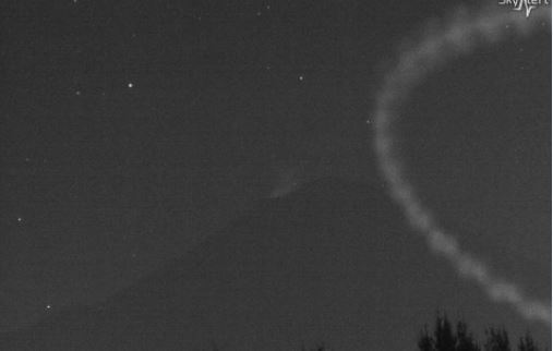 Popocatépetl: Nuevamente se captan luces continuas cerca del volcán