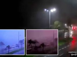 En la noche del eclipse: Extraños destellos de colores vistos por pobladores de São Paulo