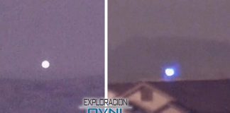 OVNI «descendiendo» sobre Las Vegas. Testigo capta extraño vídeo de un orbe