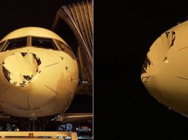 ¿Ha impactado un OVNI contra un avión de la NBA?