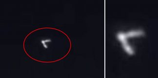 OVNI con forma de 'V' es fotografiado sobre Florida