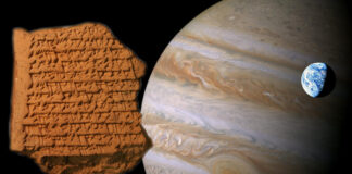 Un mapa de Júpiter fue creado en una tablilla en la antigua Babilonia